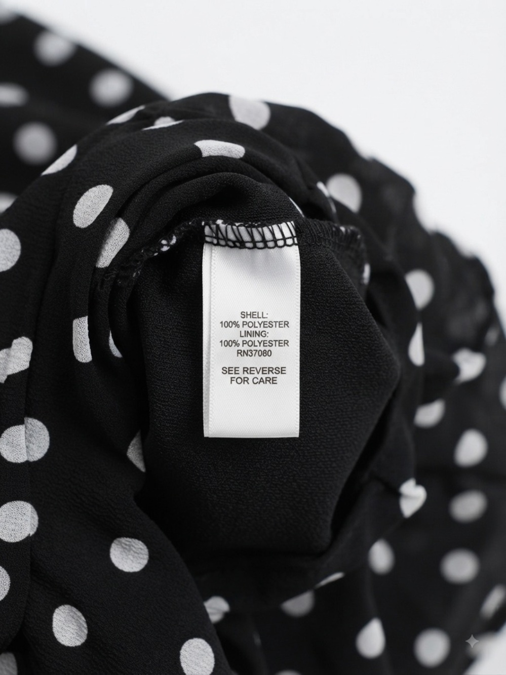 Cocomo Black & White Polka Dot Halter Midi Dress with Ruffle & Belt - NWOT - Picture 7 of 9